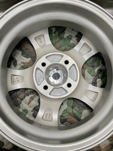 「4」中古13インチ ホイール4個
