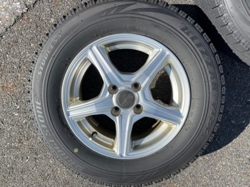 4本セット　ブリヂストン ブリザックVRX 185/70R14 スタッドレス&アルミ