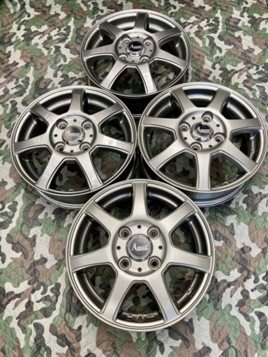 「6」中古13インチ ホイール4個