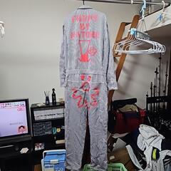背面が可愛いツナギ【XL】の画像