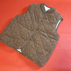  MIKIHOUSE 100㌢ リバーシブルベスト『USED』の画像