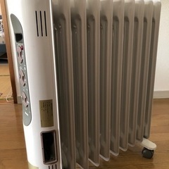 まだまだ使える物干し付きオイルヒーター　無料！