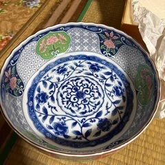 大鉢　愛陶　錦ぼたんの画像