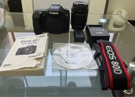 ⭐️本日取引できる方⭐️Canon EOS 80D(W) EF-S18-55 IS STM レンズキット