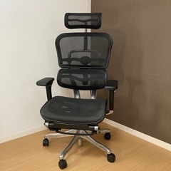 エルゴヒューマン　ヘッドレスト　オットマン付き