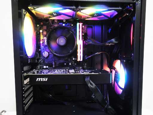 【RBG搭載ゲーミングPC】Ryzen5 3500 / GTX1660Ti / DDR4-16GB / 500GB SSD / 1TB