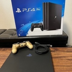【取引済】PS4 Pro ジャンク 純正コントローラ・箱あり