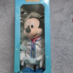 新品未開封　ミッキーマウスのぬいぐるみの画像