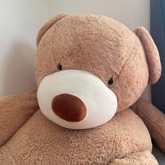 大きなクマのぬいぐるみの画像