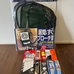 ゴルフ　アプローチ　ネット　自宅　おまけ　ゴルフボール　手袋の画像