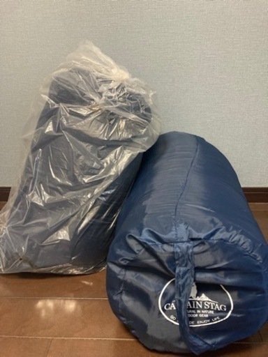 【新品】キャプテンスタッグ　シュラフ　2個セット