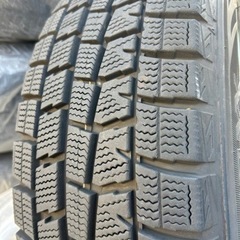 スタッドレスタイヤ中古アルミホイール付き175-70-R14の画像