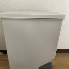 ゴミ箱　35L 白　ペダル付き