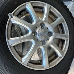 スタッドレスタイヤ中古アルミホイール付き175-70-R14の画像