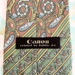 【珍品】ネクタイCANONキャノンの画像