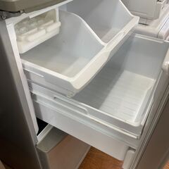 リサイクルショップどりーむ天保山店　No.10192　冷蔵庫　345L　3ドアタイプ！　ドア左右開き可能！の画像