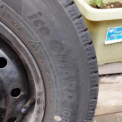 軽トラ軽バスに　スタッドレス4本の画像