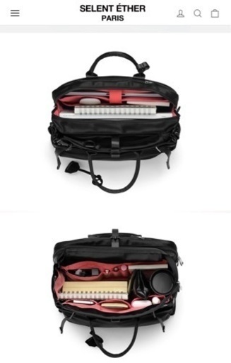 【一度使用】SELENT ETHER Paris バッグ　美品