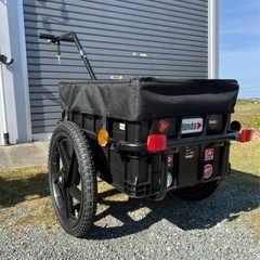 サイクルトレーラー　ハンターカブ用取り付けステー付属の画像