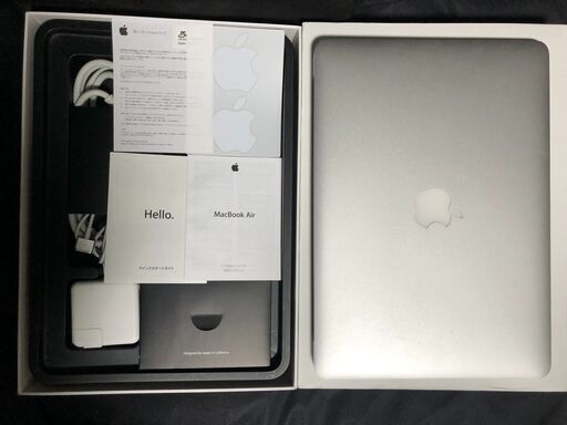 MacBook Air 13インチ Early 2014 MD760J/B・箱付きセット・MacOS