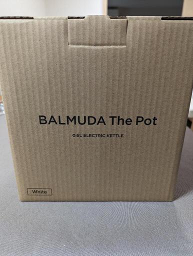 【新品】BALMUDA The Pot K07-WH