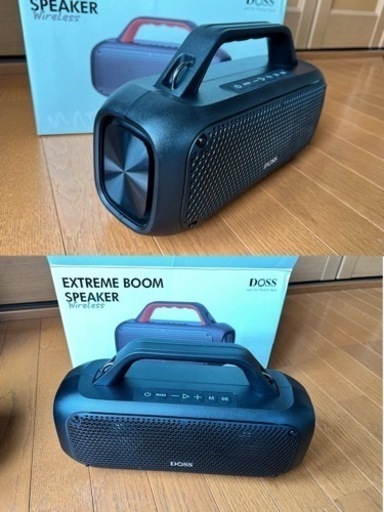 新品DOSSブルートゥーススピーカー防水60W  大音量　高槻