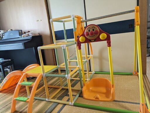 玩具一式 ダイアブロック ジャングルジム すべり台 ブランコ 鉄棒 ピタゴラブロック