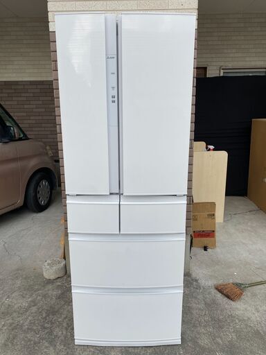 【地域限定 送料無料】三菱電機 冷蔵庫 MR-R46E-W 462L 2023年