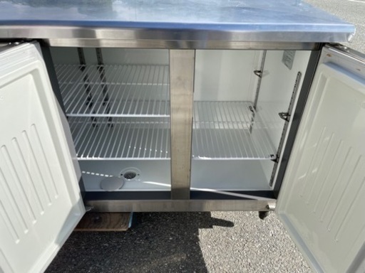 ■中古品 フクシマ 台下冷蔵庫 YRC-150RE2-E 2019年 1500ｘ600ｘ800ｍｍ 動作問題なし■