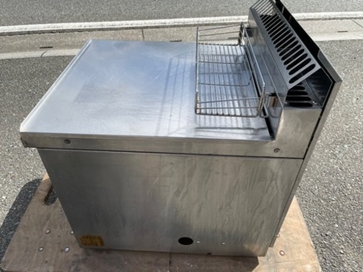 ■中古品 マルゼン卓上ガスフライヤー MGF-C12TJ 都市ガス 2016年 12L 400ｘ510ｘ650ｍｍ 動作問題なし■