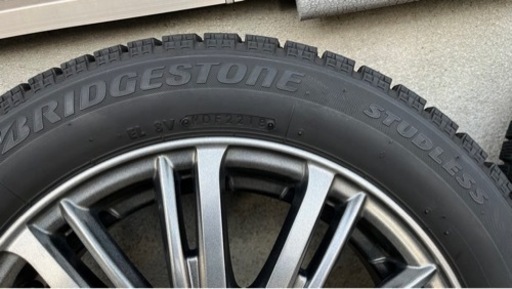 スタッドレスタイヤ　155/65R14 アルミホイール付き4本セット