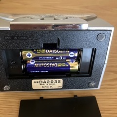 音声で時刻を教えてくれる時計の画像