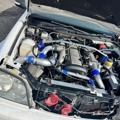 171 クラウン　1JZターボインタクーラの画像