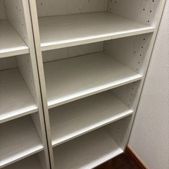 2点セット！　ニトリ　連結できる　N カラボ　レギュラー　3段　追加棚板付の画像