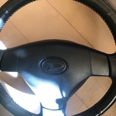タントL375s純正ステアリング