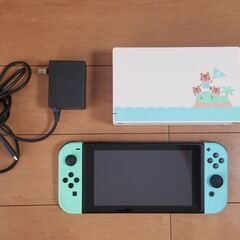 【売り切り値下げします】Nintendo Switch(あつまれどうぶつの森)　本体　美品