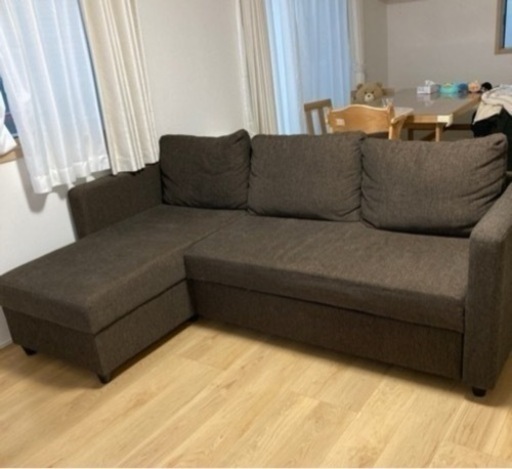 最終値下げ　ニトリL字　ソファーベッド
