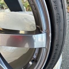 エンケイ　pf07 19インチ　pcd100 5穴　本日のみ格安の画像