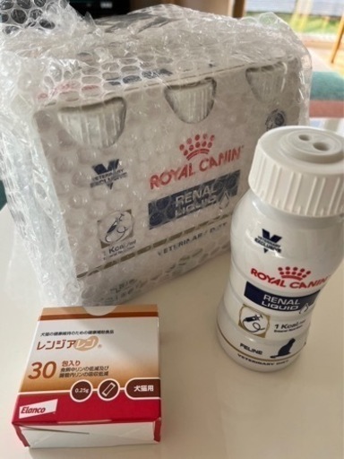 猫　ロイヤルカナンリキッド等