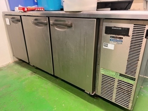 値下げしました。冷蔵コールドテーブル ホシザキ RT-180SDF-E-R 動作確認済み