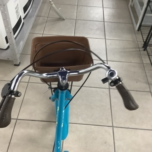 【超美品】People   ピープル　ジュニア自転車　補助輪　押し手棒付き　14インチ