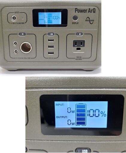 美品 スマートタップ パワーアーク ポータブル電源 008601C-JPN 非常用電源 防災用 アウトドア Smart Tap Pow