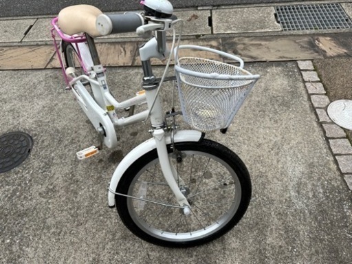 【補助輪付】サイクルベースあさひの子供自転車　18インチ　