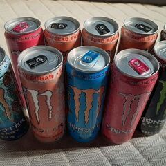 モンスターエナジードリンク 13本　引き取って下さい　モンエナ　...