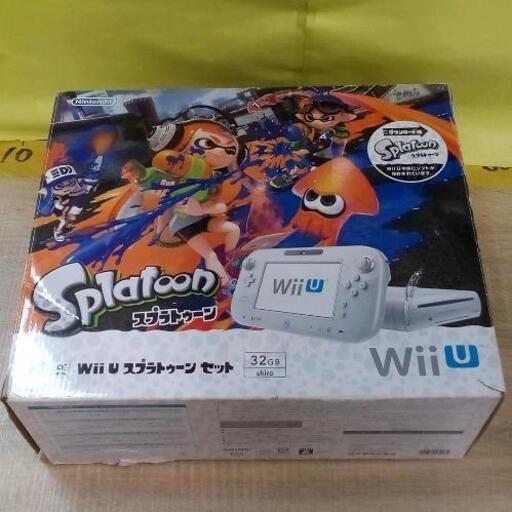 1111-058 wiiu スプラトゥーンセット(※未検品、動作未確認)