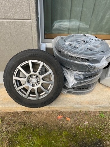 195/65/R15 スタッドホイール４本セット8000円