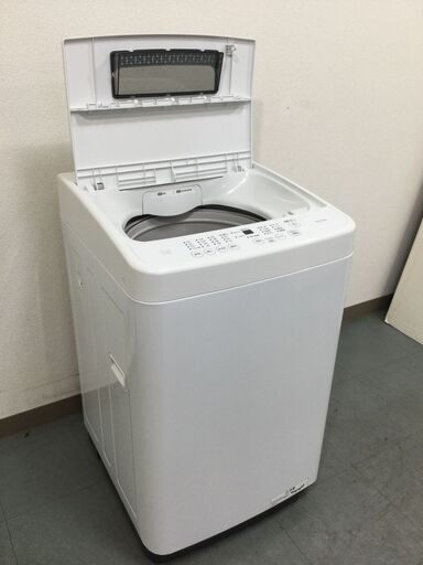 (12/23受渡済)YJT7742【IRISOHYAMA/アイリスオーヤマ 4.5㎏洗濯機】美品 2023年製 IAW-T451 家電