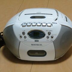 【中古】CDラジカセ　WINTECH製 CDR-B33