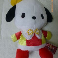 SANRIO サンリオ　中華ロリータ ぬいぐるみ　ポチャッコの画像