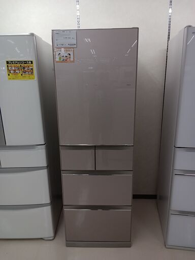 ★ジモティ割あり★ MITSUBISHI 冷蔵庫 MR-B46E-F 455 19 動作確認／クリーニング済み TC86
